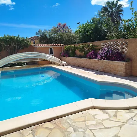 Ubytování v soukromí 2 Avec Piscine Et Au Calme, A Proximite. Portiragnes
