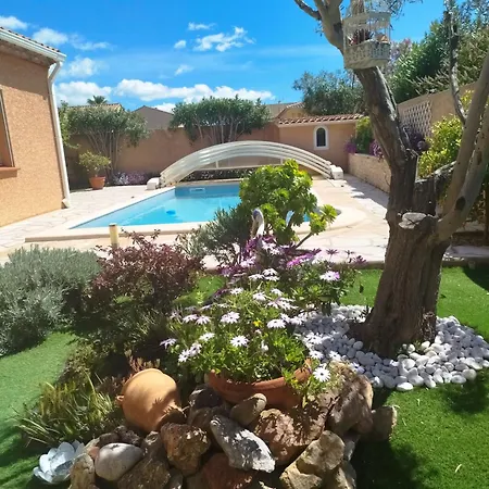 2 Avec Piscine Et Au Calme, A Proximite. Δωμάτια σε οικογενειακή κατοικία Portiragnes